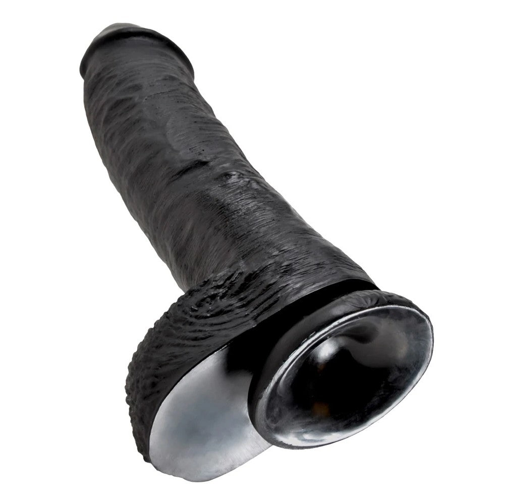 Pipedream King Cock 10 Inch Cock With Balls 25 cm Realistik Penis Black