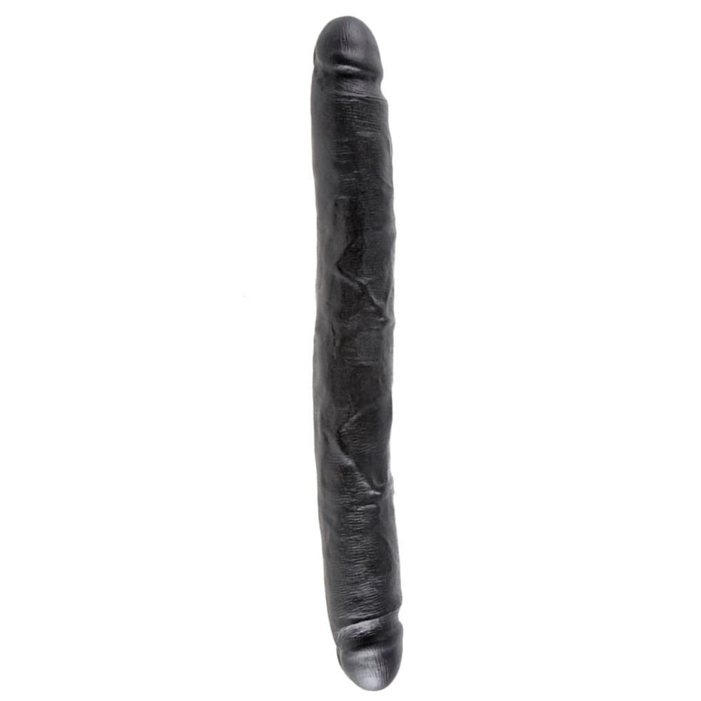 Pipedream King Cock 12'' Slim Double Dildo Çift Taraflı Penis Black
