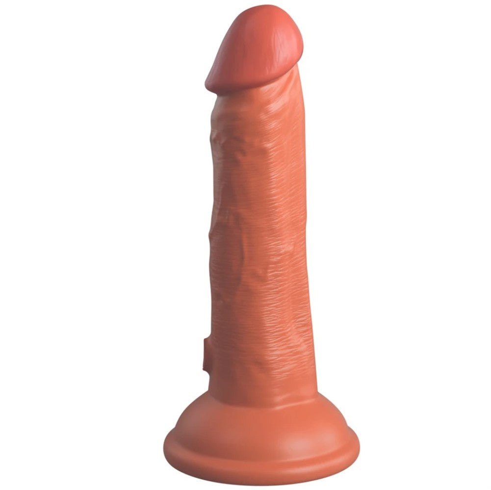 Pipedream King Cock Elite 6 İnch Dual Density Silicone Cock Realistik Penis Brown