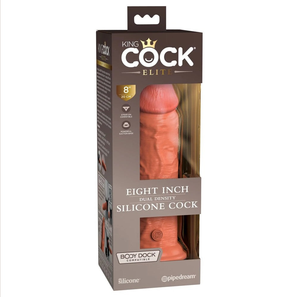 Pipedream King Cock Elite 8 İnch Dual Density Silicone Cock Realistik Penis
