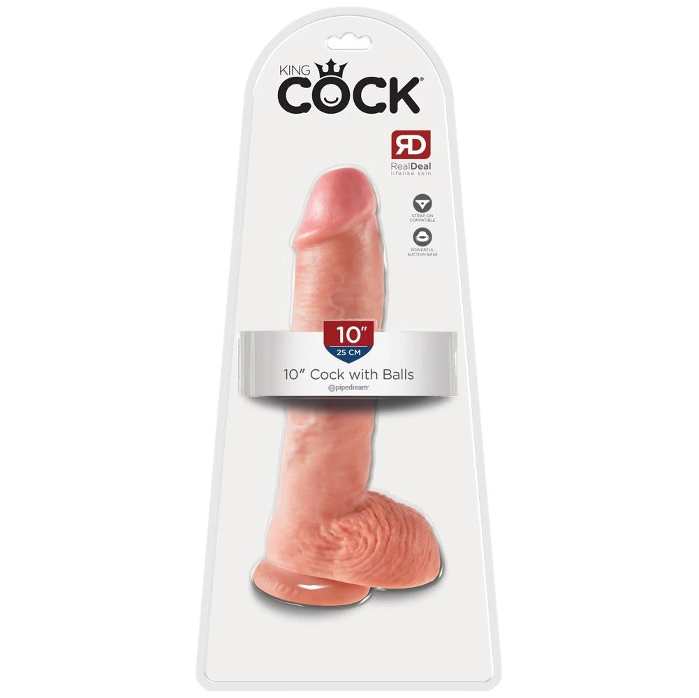 Pipedream King Cock 10 Inch Cock With Balls 25 cm Realistik Penis
