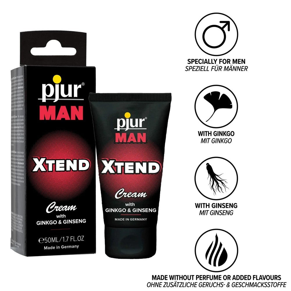 Pjur Man Xtend Ginko Ginseng Cream 50 Ml Erkeklere Özel Krem