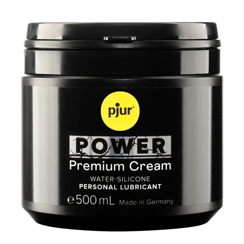 Pjur Power Premium Cream Su ve Silikon Bazlı 500 Ml Kayganlaştırıcı Jel