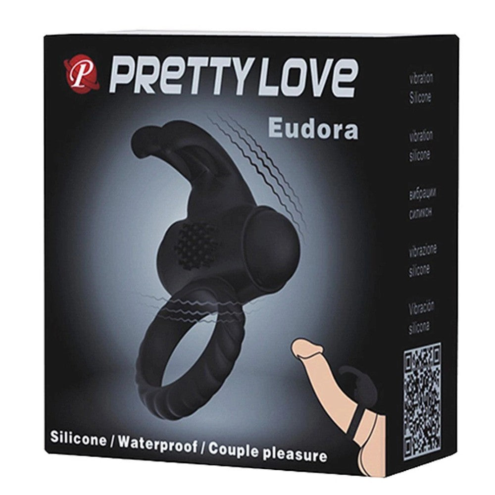 Pretty Love Eudora Klitoral Titreşimli Penis Halkası BI-026219