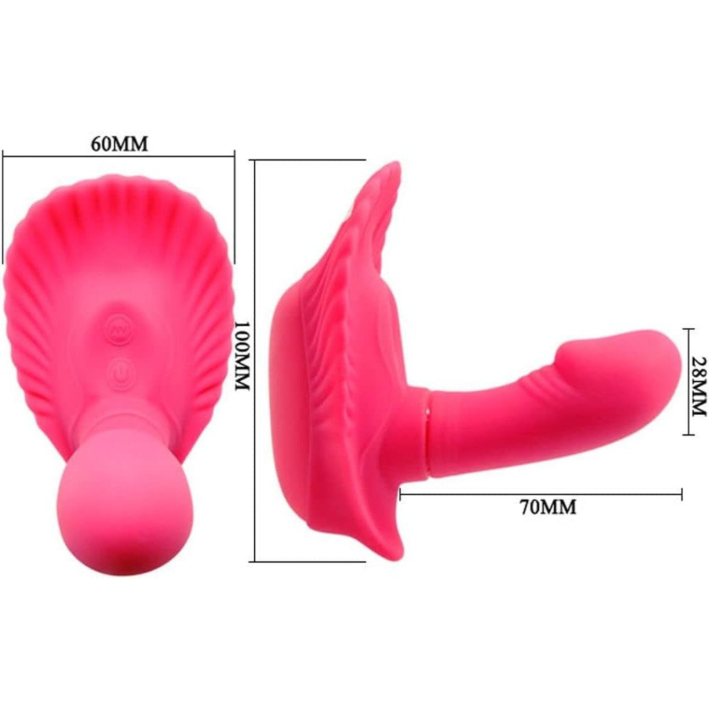 Pretty Love Fancy Clamshell 30 Mod Uzaktan Kumandalı Vibratör BI-014368W