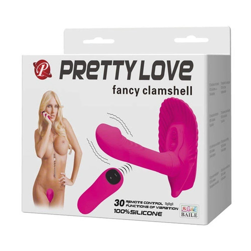 Pretty Love Fancy Clamshell 30 Mod Uzaktan Kumandalı Vibratör BI-014368W