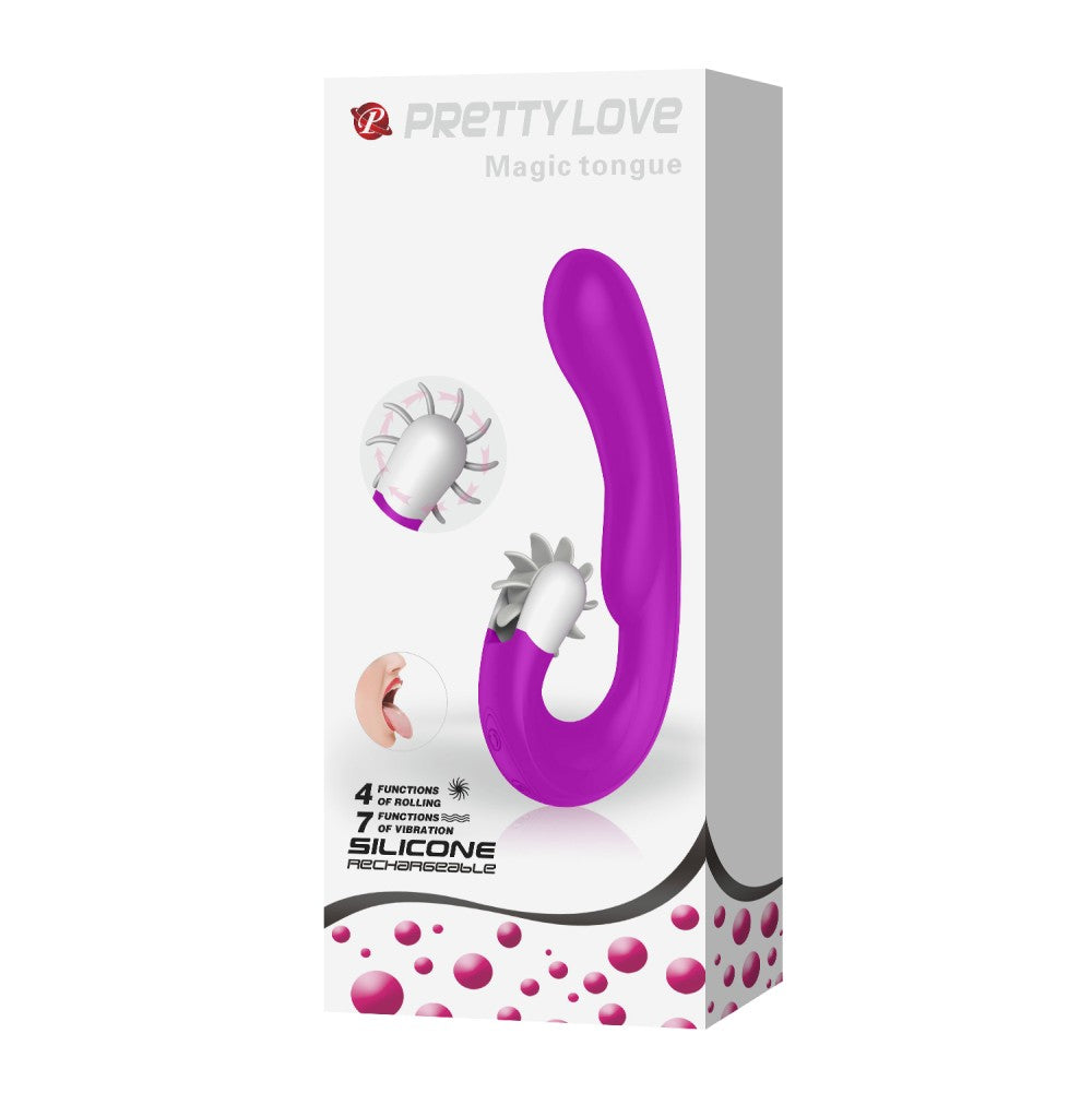 Pretty Love Magic Tongue Hareket Dil Vibratör BI-040059
