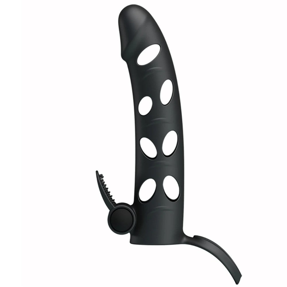 Pretty Love Penis Sleeve With Strap Testis Geçirmeli Penis Kılıfı BI-026215