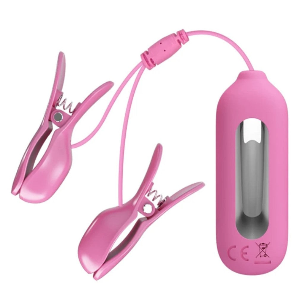 Pretty Love Romantic Wave II Titreşimli Elektro Şoklu Meme Ucu Vibratörü BI-014861