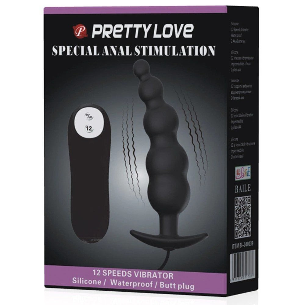Pretty Love Special Anal Stimulation Boğumlu Anal Vibratör BI-040039
