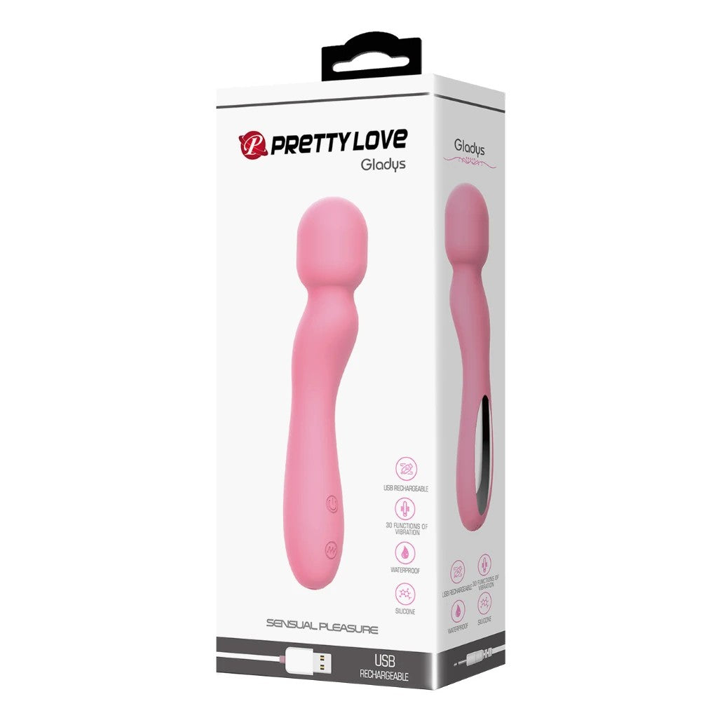 Pretty Love Gladys 30 Mod Clitoral Massager Masaj Wand Vibratör BI-014313-2