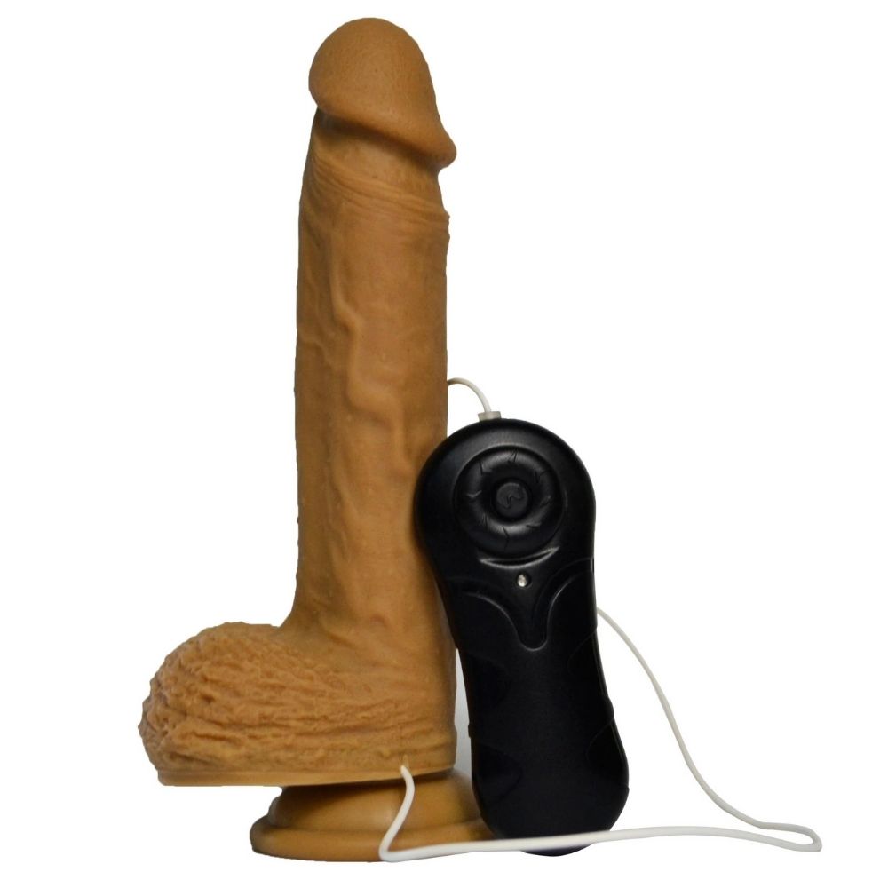 Stimulation Of Skin Natural Doku Titreşimli Realistik Penis