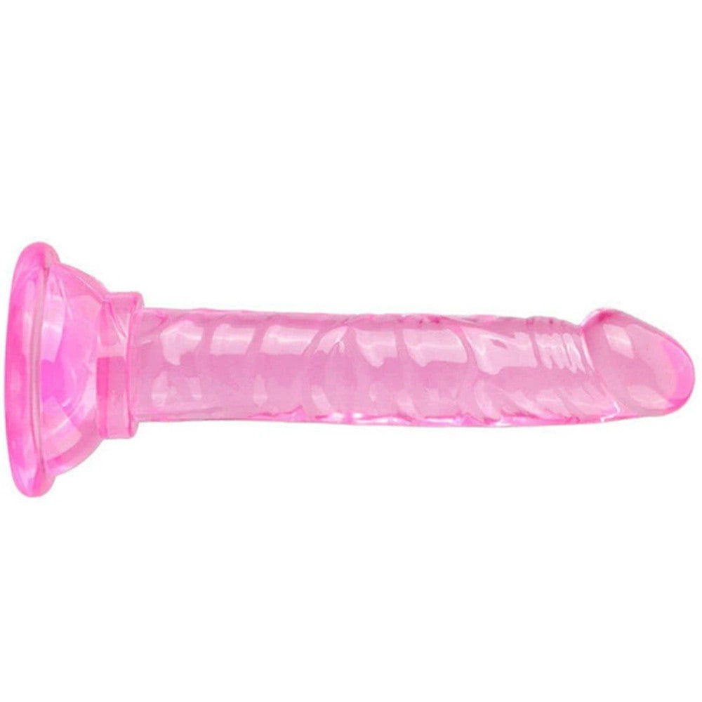 Anal ve Vajinal 14,5 cm Realistik Penis Pink
