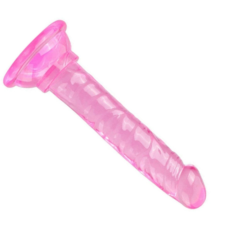 Anal ve Vajinal 14,5 cm Realistik Penis Pink