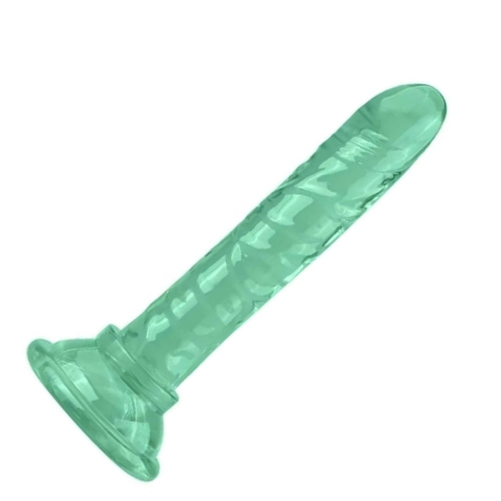 Anal ve Vajinal 14,5 cm Realistik Penis Green
