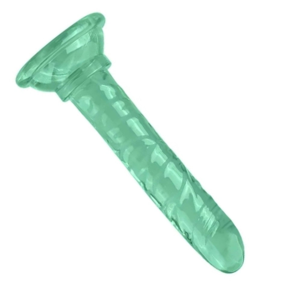 Anal ve Vajinal 14,5 cm Realistik Penis Green