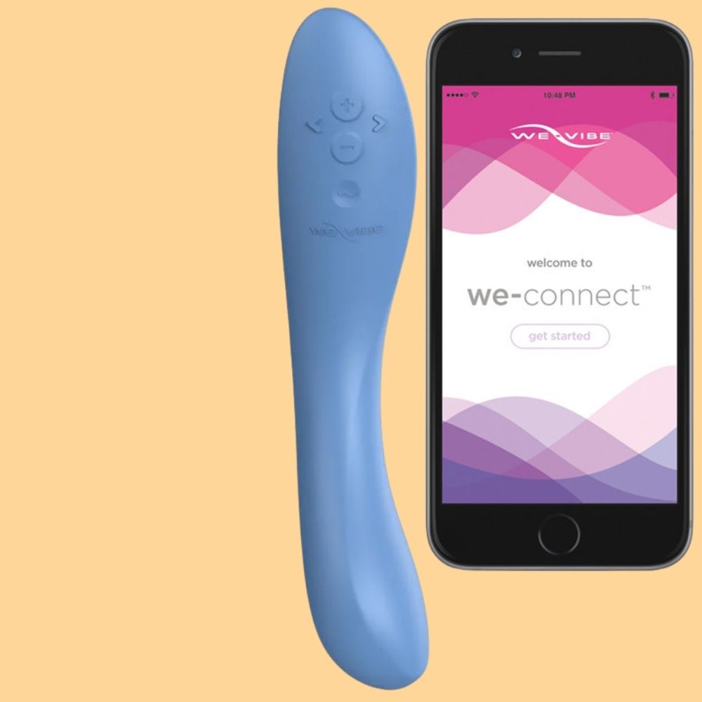 We-Vibe Rave 2 App-Controlled Telefon Kontrollü G-Spot Vibrator Blue