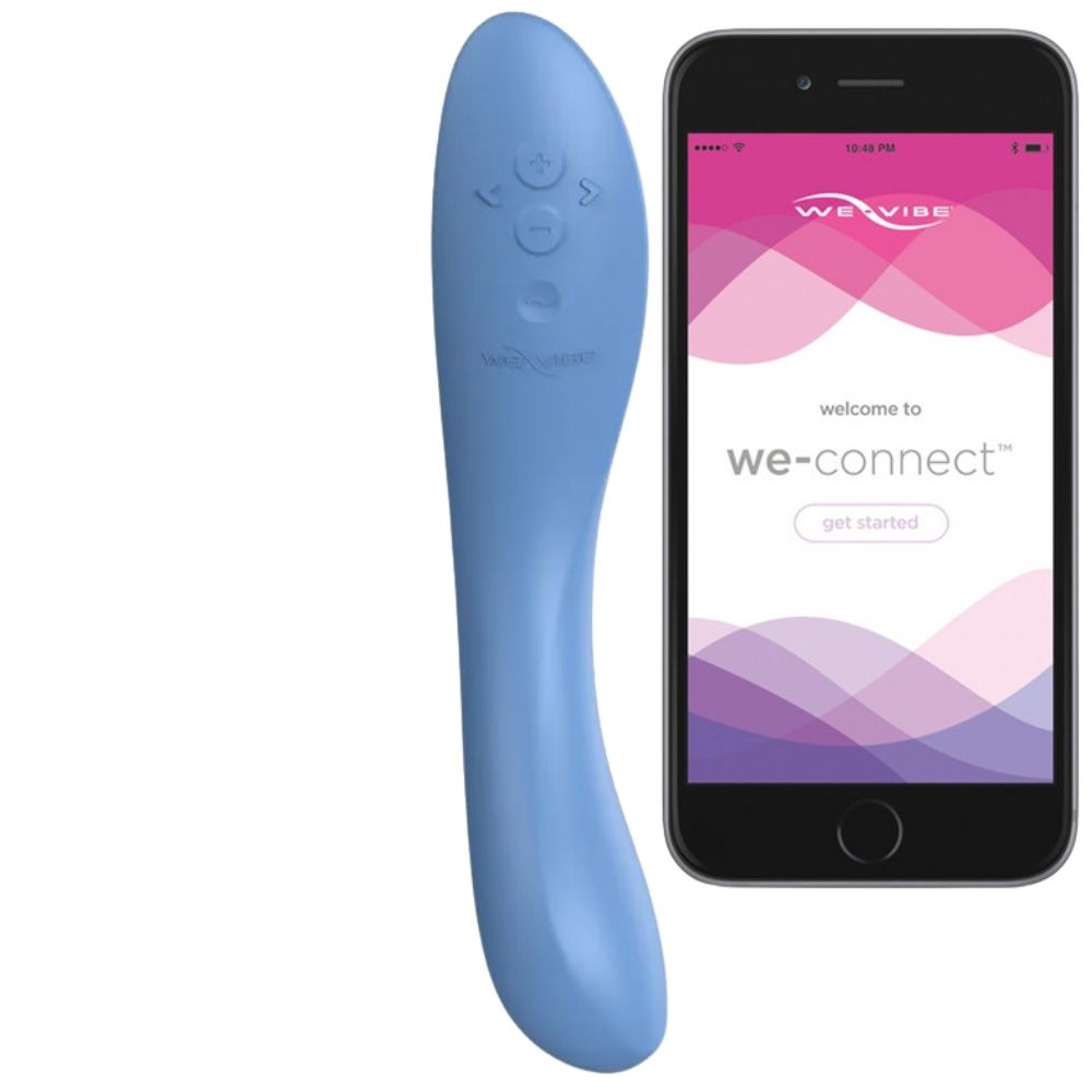 We-Vibe Rave 2 App-Controlled Telefon Kontrollü G-Spot Vibrator Blue