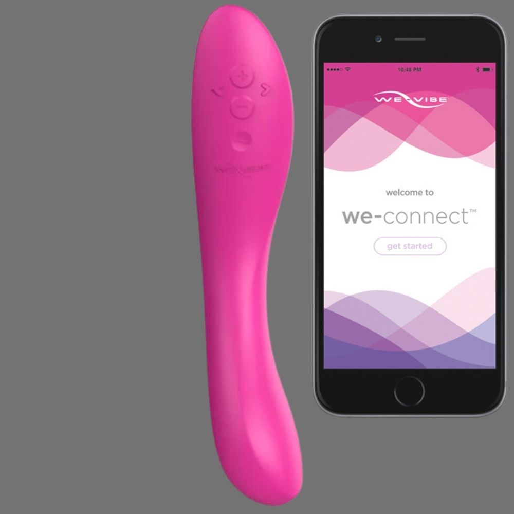 We-Vibe Rave 2 App-Controlled Telefon Kontrollü G-Spot Vibrator Fuchsia
