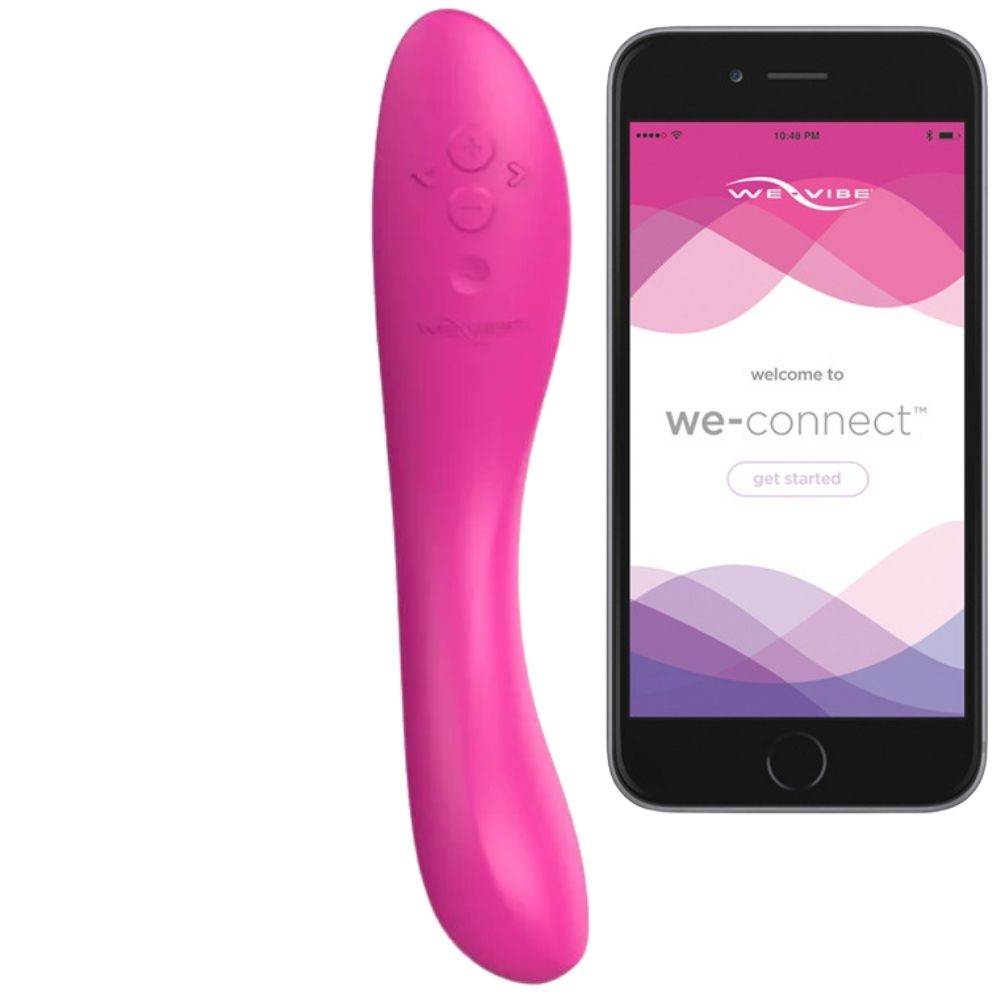 We-Vibe Rave 2 App-Controlled Telefon Kontrollü G-Spot Vibrator Fuchsia