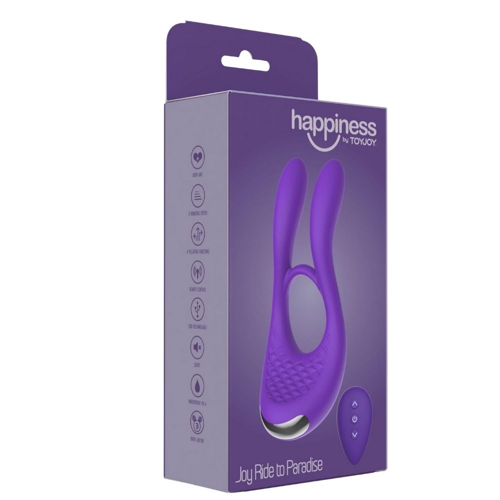 ToyJoy Happiness Joy Ride To Paradise Uzaktan Kumandalı Cockring