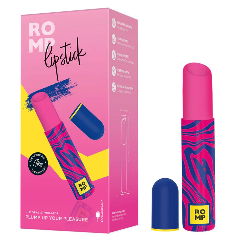 Romp Lipstick Emiş Güçlü Mini Ruj Vibratör