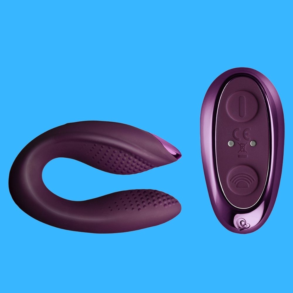 Rocks-Off Rock-Chick Diva Purple Çiftlere Özel Tasarım C Vibratör