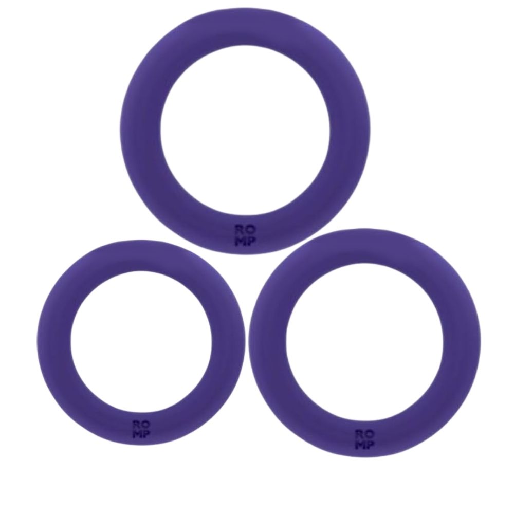 Romp Remix Trio 3 Parçalı Silikon Penis Halkası Seti
