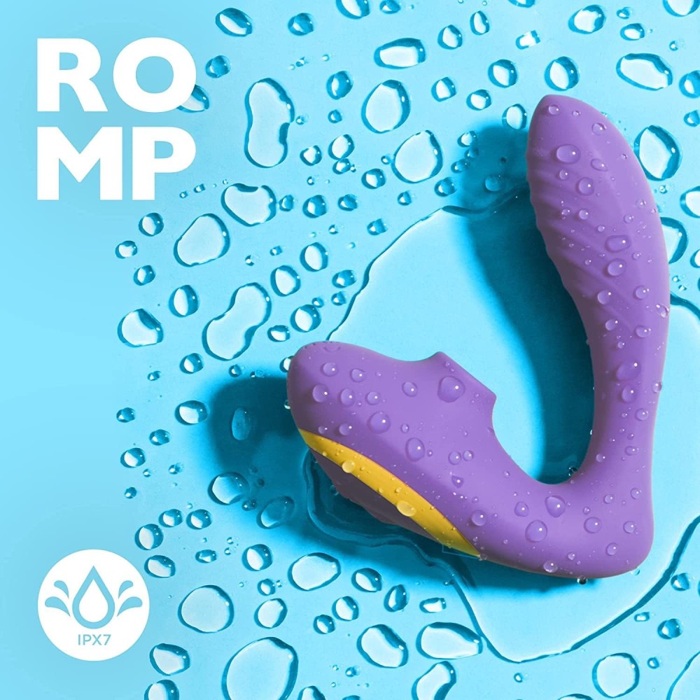 Romp Reverb Clitoral ve G-Spot Uyarıcı Emiş Güçlü Vibratör