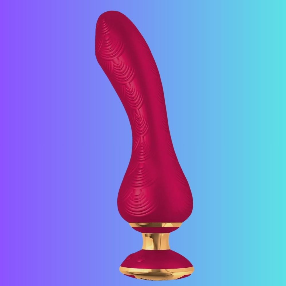 Shunga Sanya Intimate Massager Vibratör Raspberry