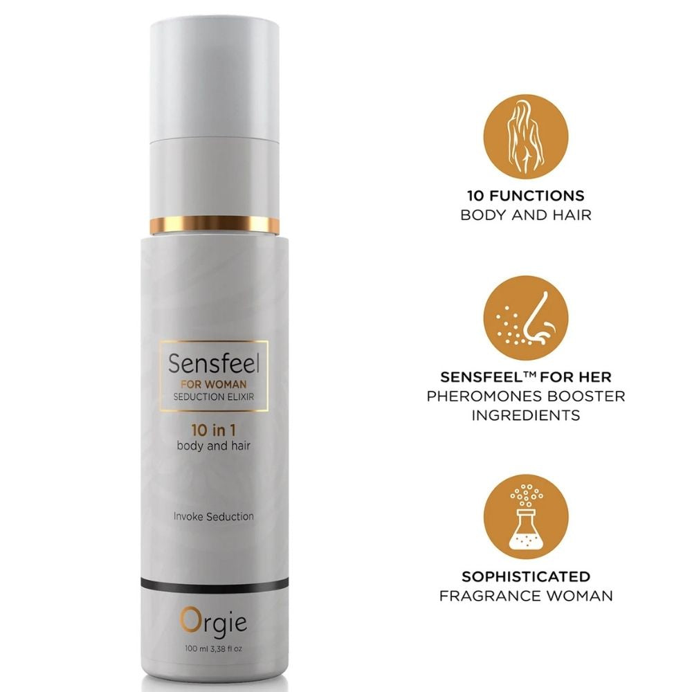 Orgie Sensfeel Baştan Çıkarma İksiri 10'u 1 Arada Feromon Güçlendirici Losyon