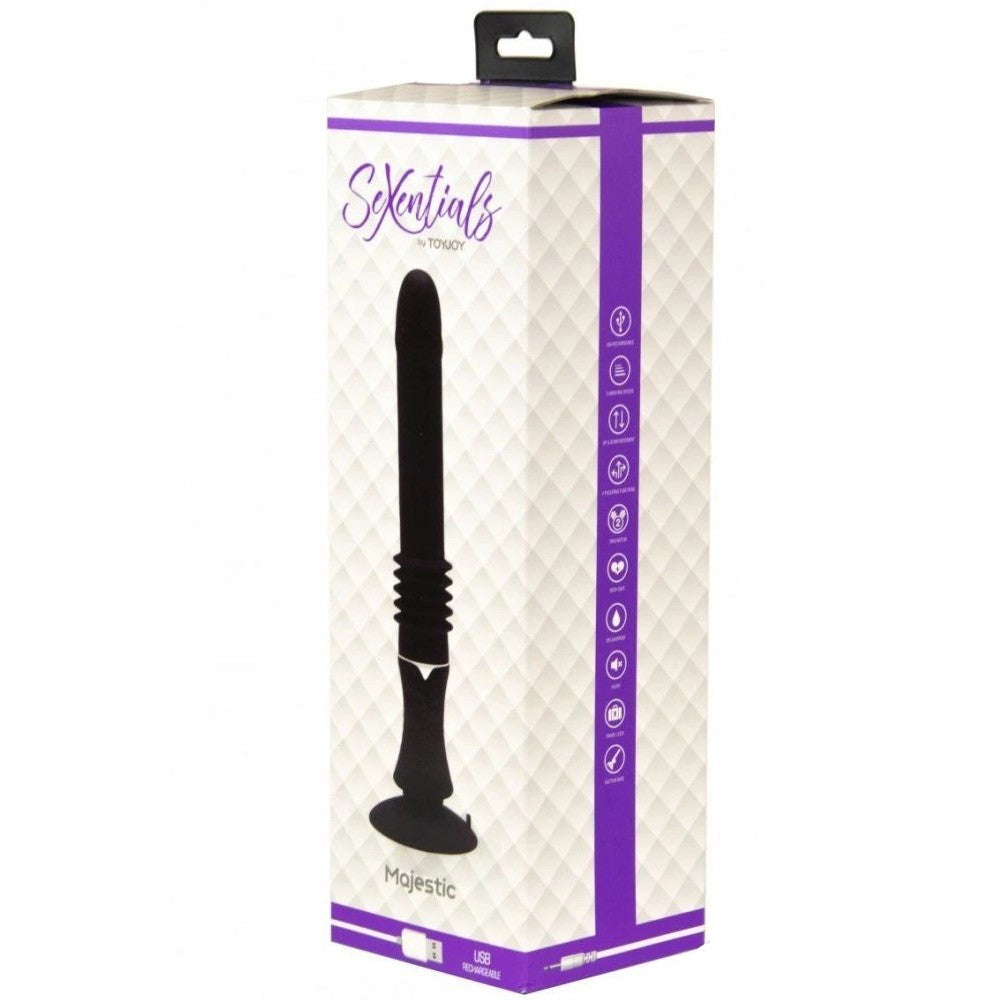 ToyJoy Sexentials Majestic Vantuzlu İleri Geri Hareketli Vibratör