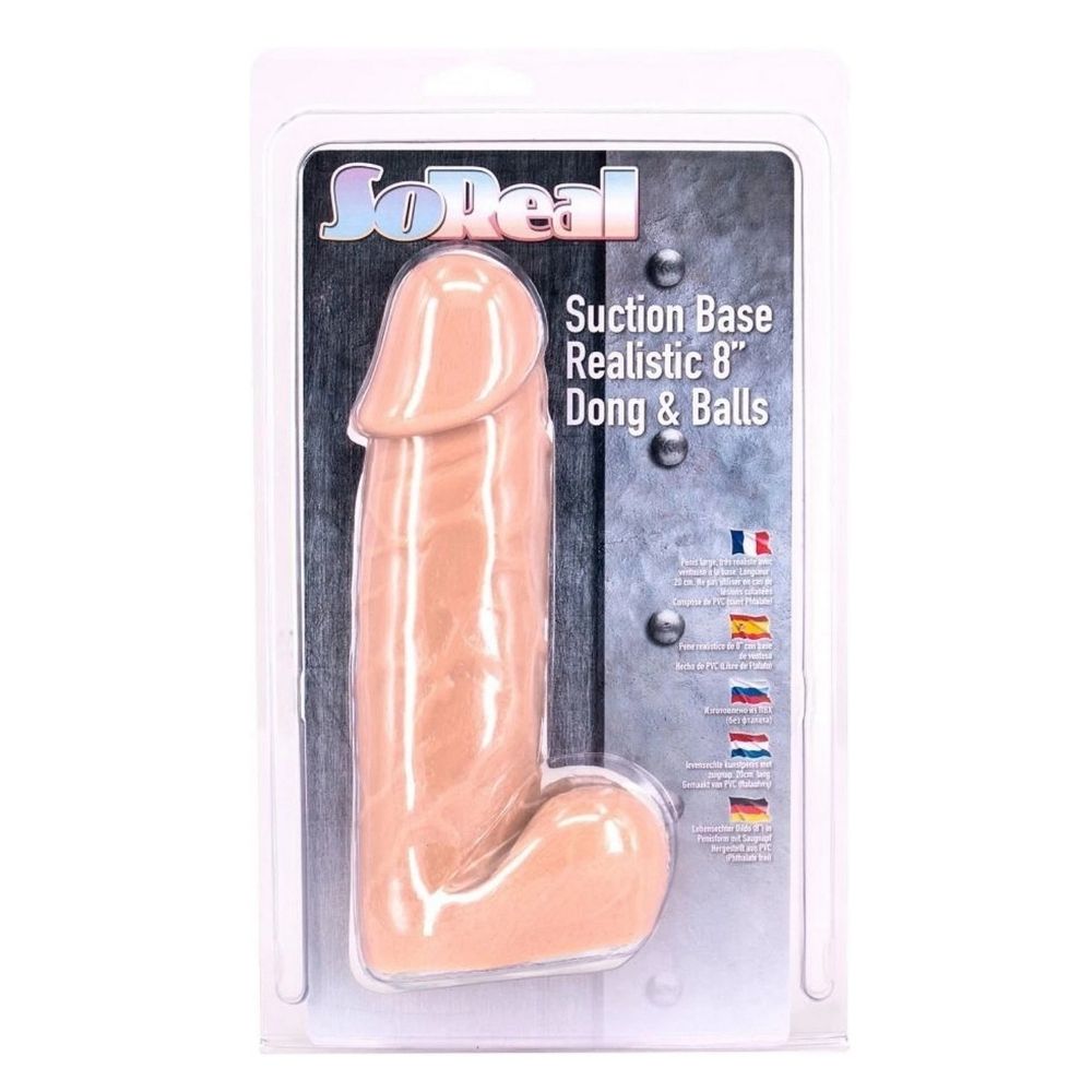 Seven Creations So Real Dong 20 cm Realistik Büyük Dildo