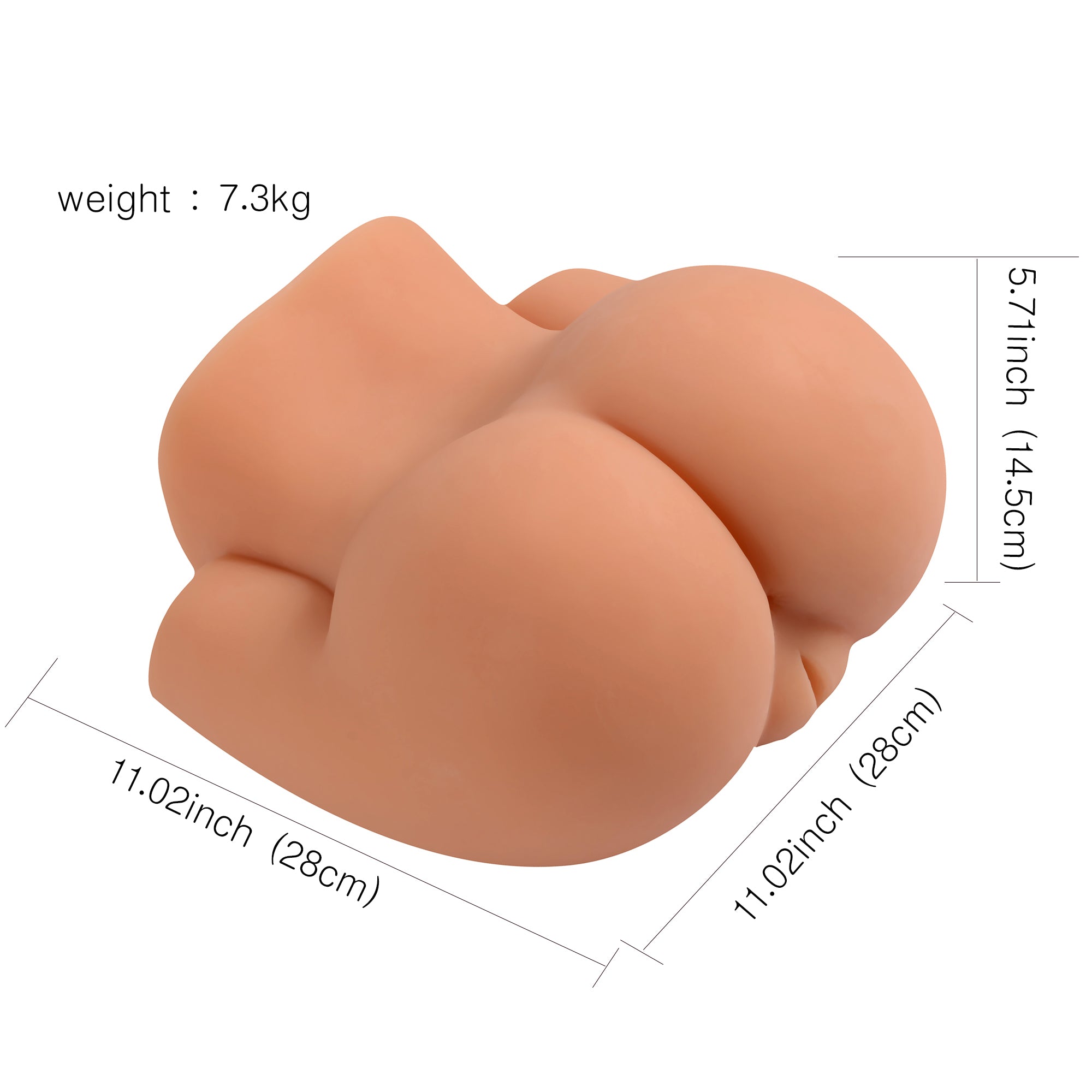 Shequ Nicola Realistic Pussy Realistik Kalça Masturbator SQ-MA50012