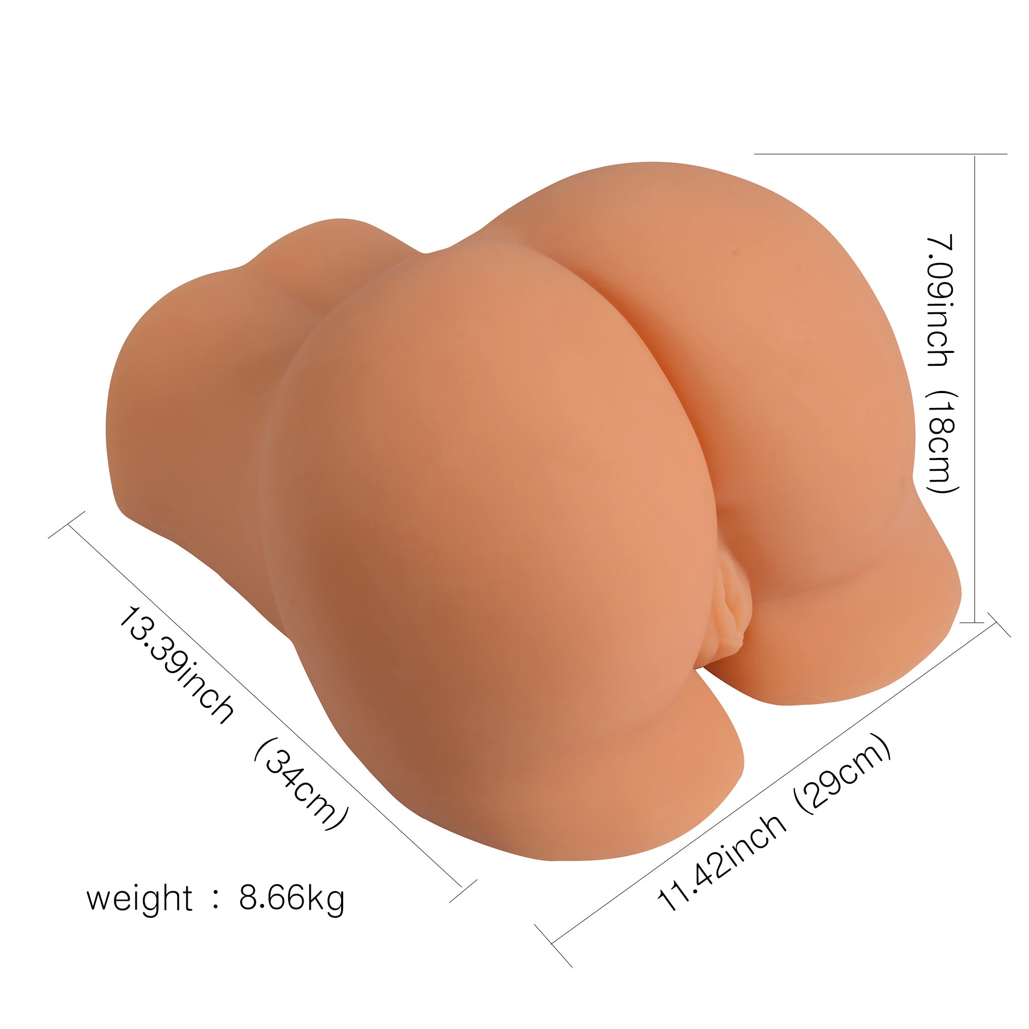 Shequ Janice Realistic Pussy Realistik Kalça Masturbator SQ-MA50013