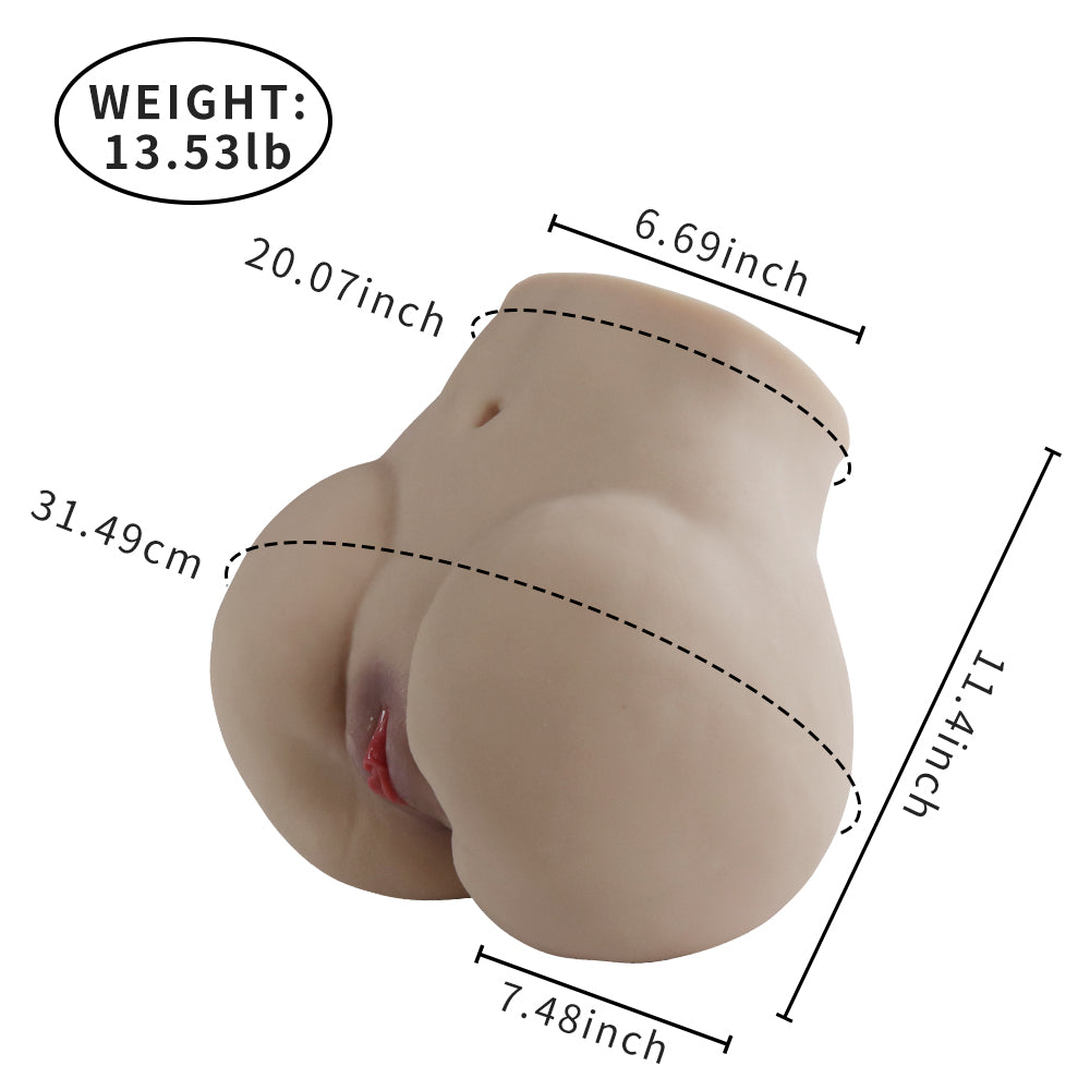 Shequ Sherry Ass Anal ve Vajinal Realistik Kalça Masturbator SQ-MA50063