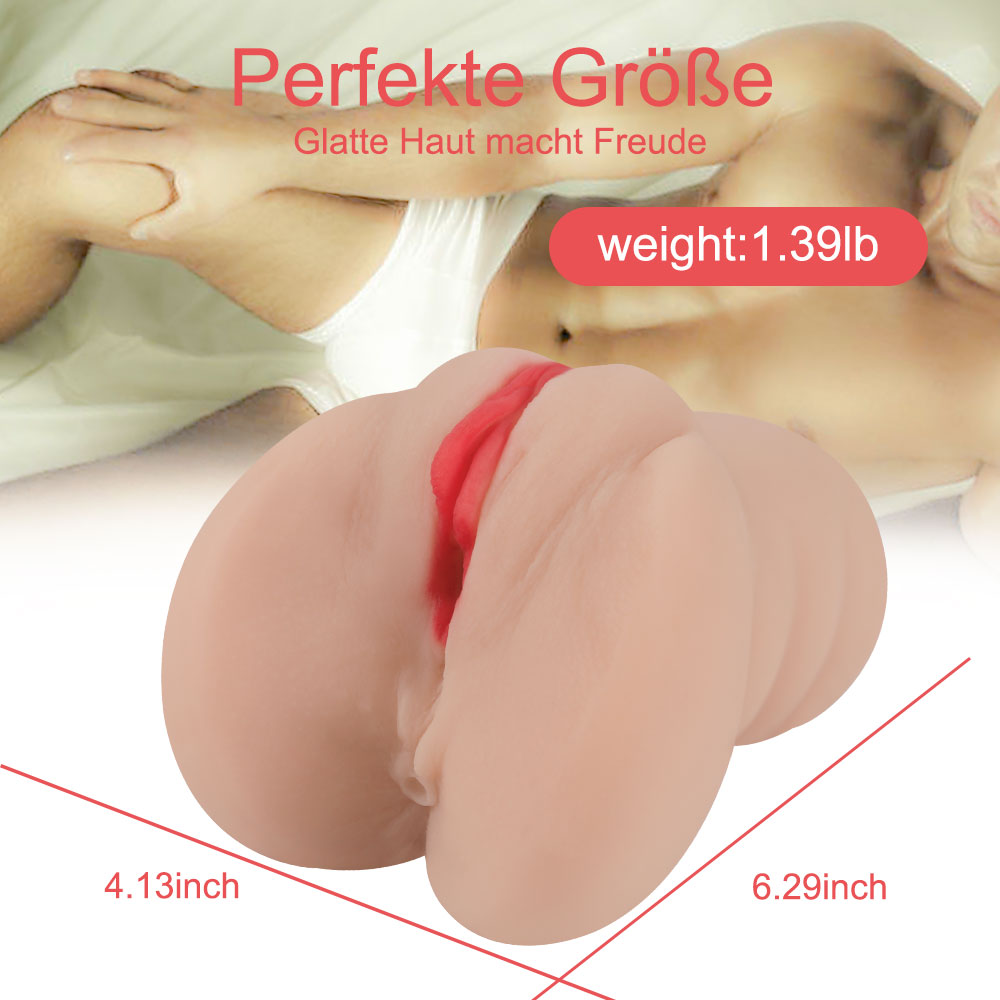 Shequ Yana Anal ve Vajinal Çift Taraflı Realistik Vajina SQ-MA60086