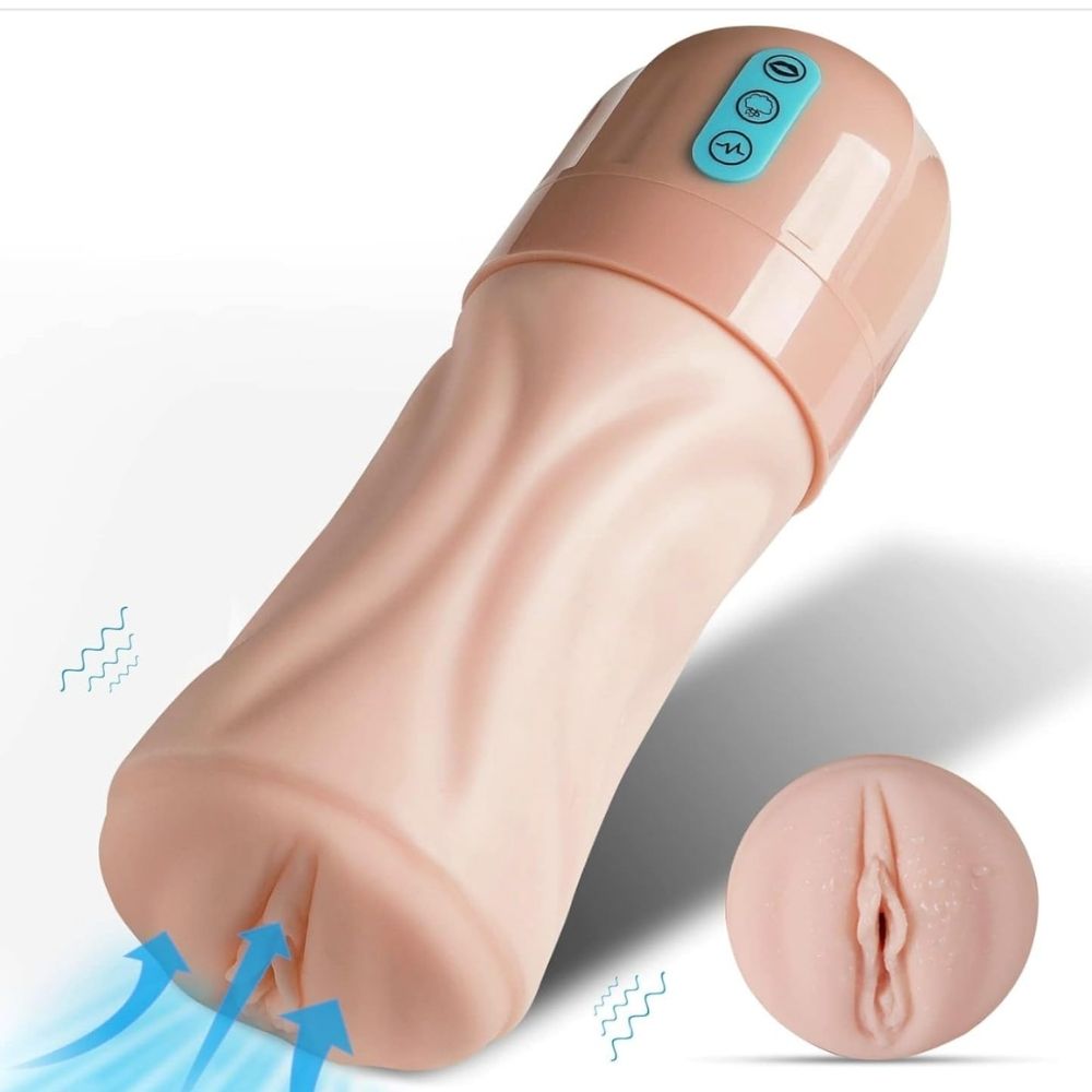 Shequ Beta Suction Emiş Güçlü 7 Mod Masturbator Vajina SQ-MA60108