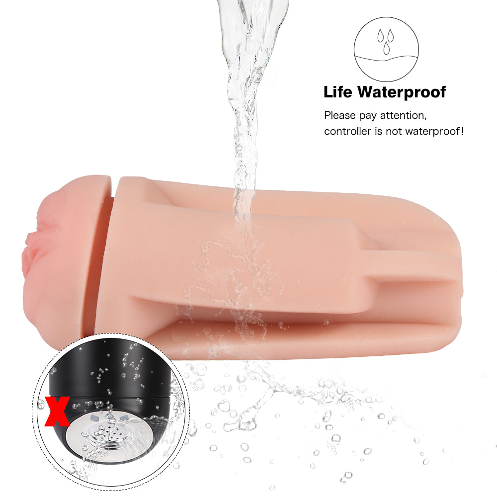 Shequ Fanny Sesli ve Hava Basınç Özellikli Şarjlı Titreşimli Masturbator JC-MA70019