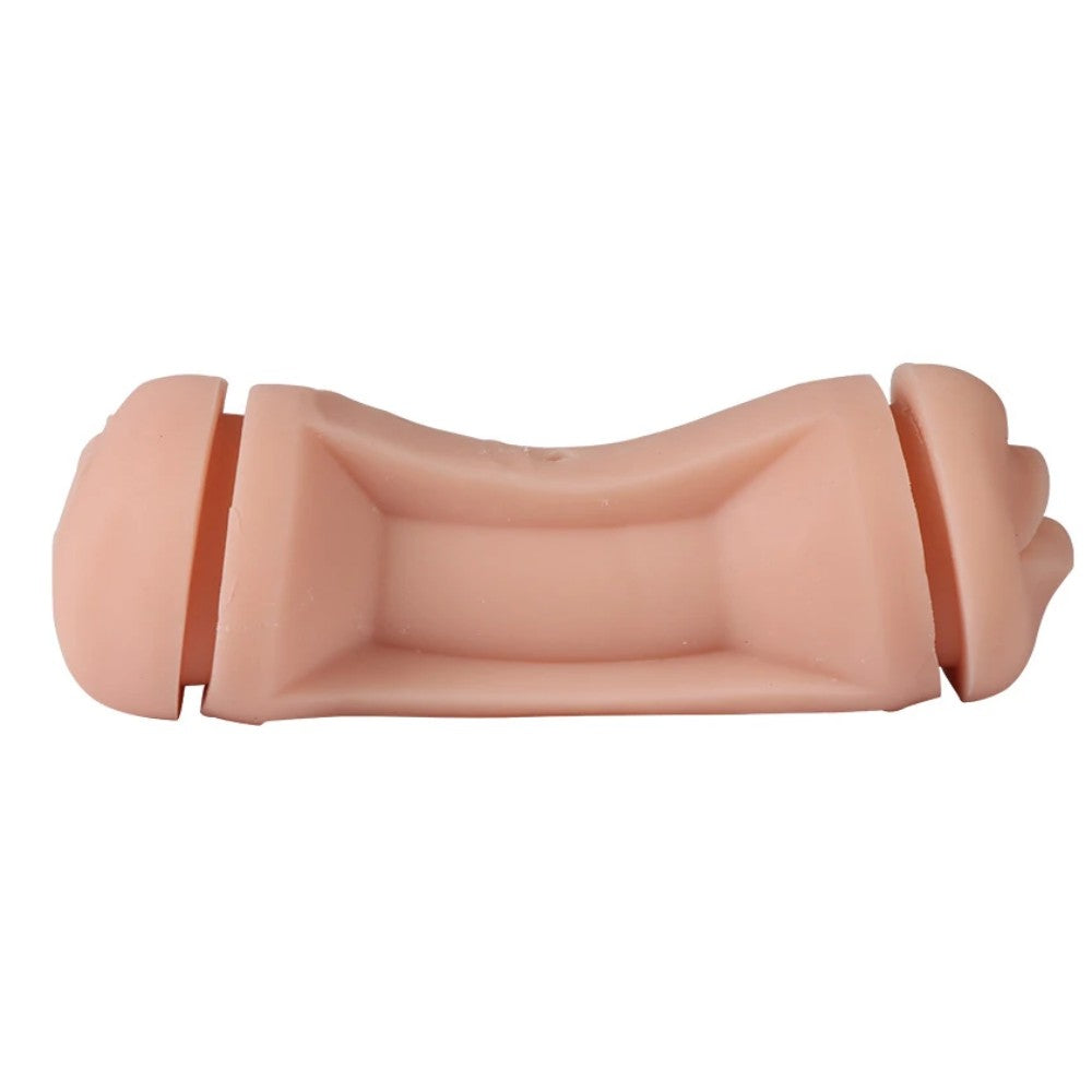 Shequ Zavier Oral ve Vajinal Çift Taraflı Şarjlı Masturbator SQ-MA70023