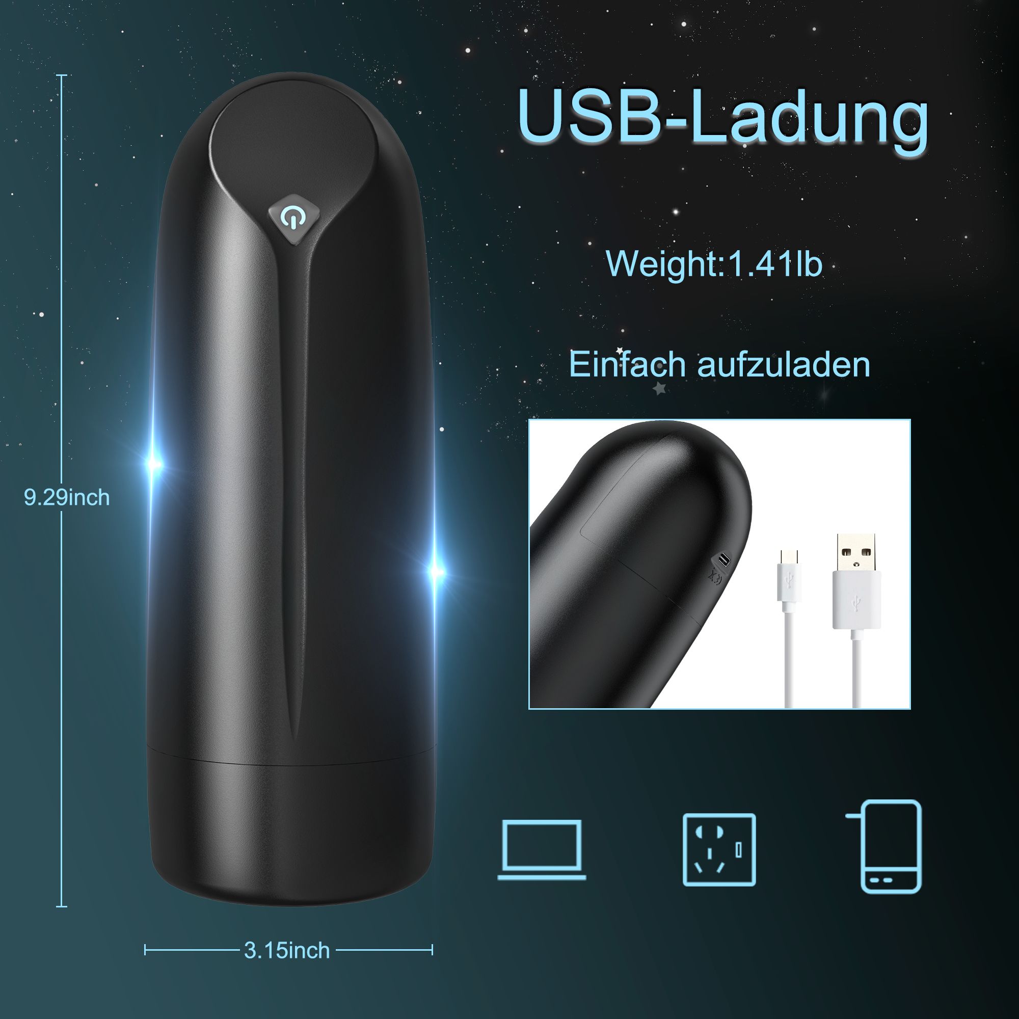 Shequ Zona Emiş Güçlü 7 Mod Titreşimli Realistik Vajina Masturbator SQ-MA70074