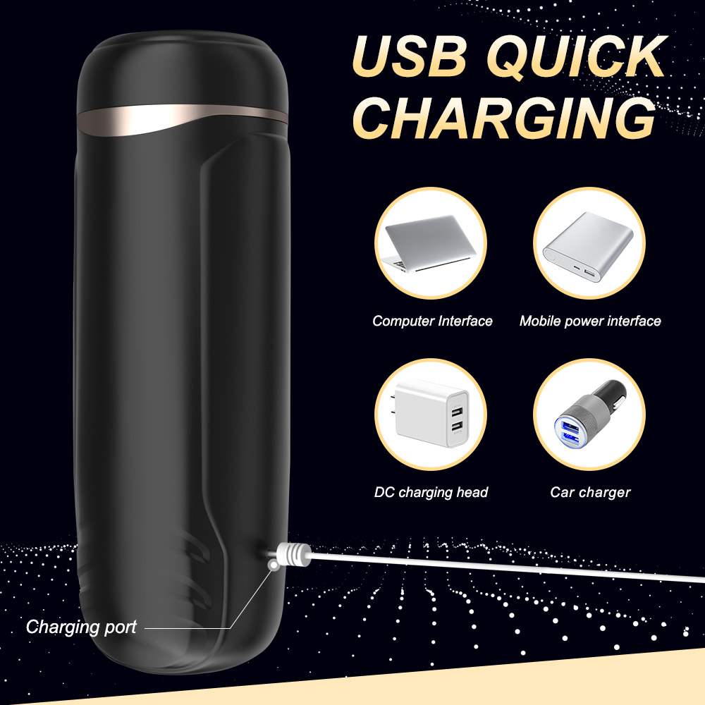 Shequ Cosima Telescopic Sucking Emiş Güçlü Hareketli Masturbator SQ-MA70079