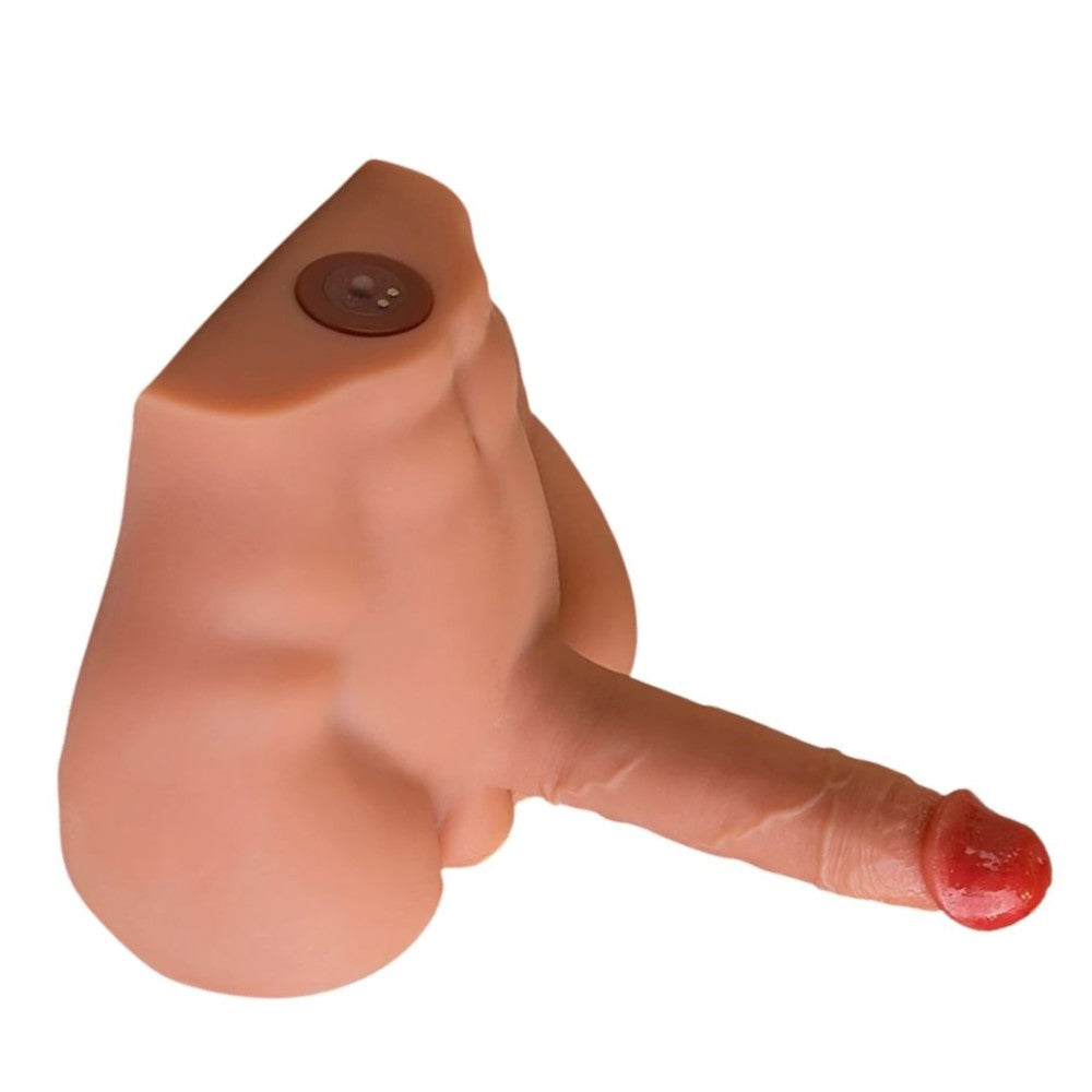 Shequ Peel Hareketli Realistik Erkek Yarım Vücut Masturbator SQ-MAR30022V