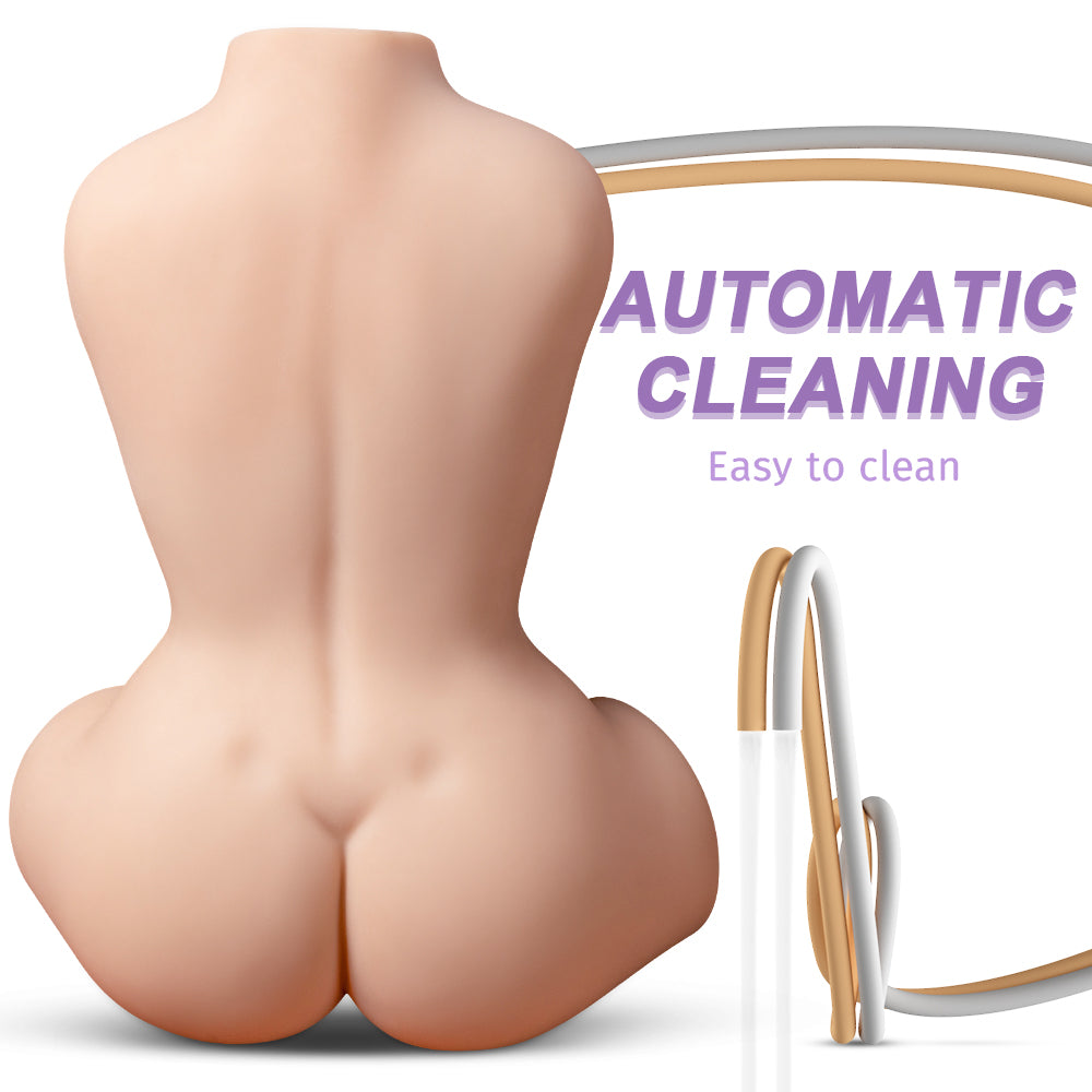 Shequ Delia Emiş Güçlü ve Titreşimli Realistik Vücut Masturbator SQ-MAS20015