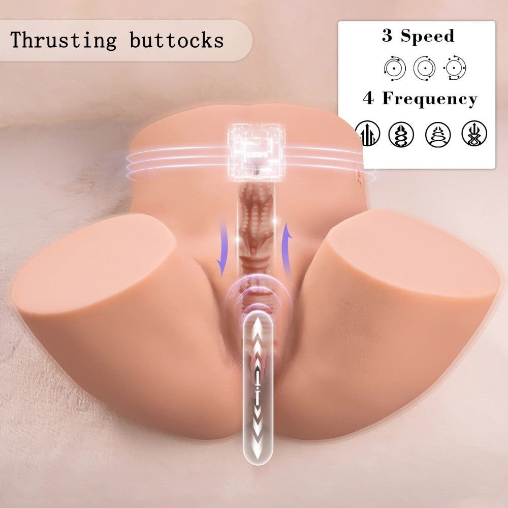 Shequ Michelle İleri Geri Hareketli Realistik Kalça Masturbator SQ-MAT50115