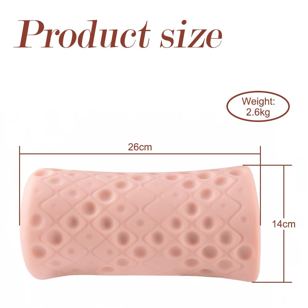 Shequ No.2 White Vagina İleri Geri Hareketli Vajina Masturbator SQ-MAT60137