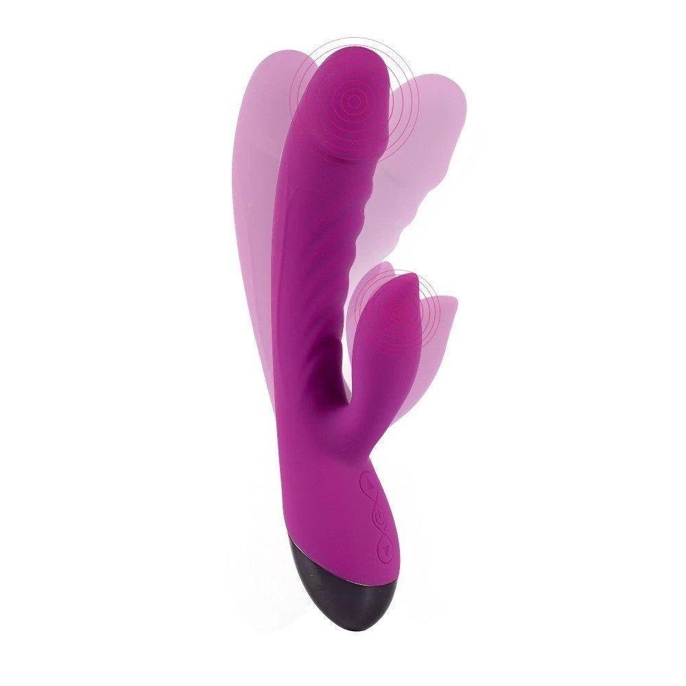 Shequ Huanyan 10 Hız Flexible G-Noktası Rabbit Vibratör SQ-V10022