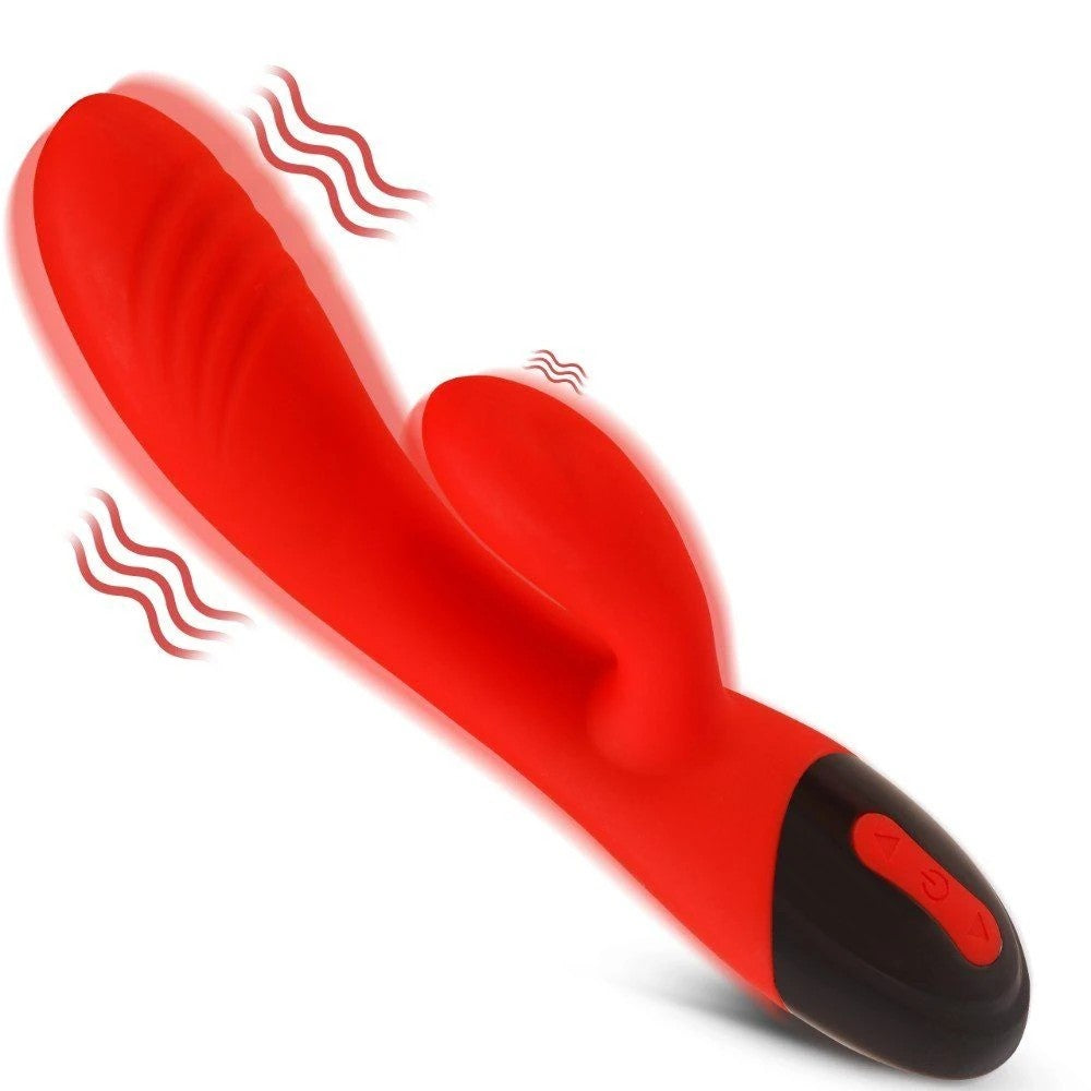 Shequ Huan Rui 10 Hız Flexible G-Noktası Rabbit Vibratör SQ-V10024