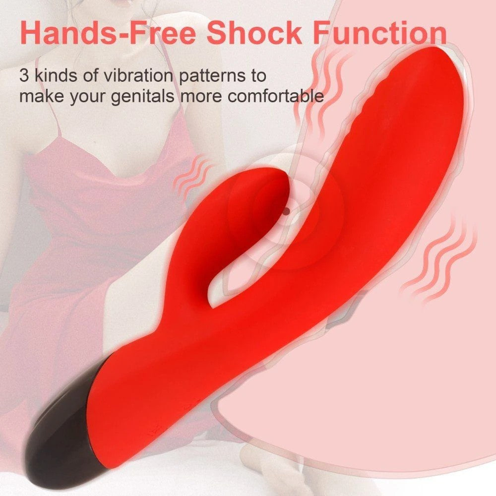 Shequ Huan Rui 10 Hız Flexible G-Noktası Rabbit Vibratör SQ-V10024