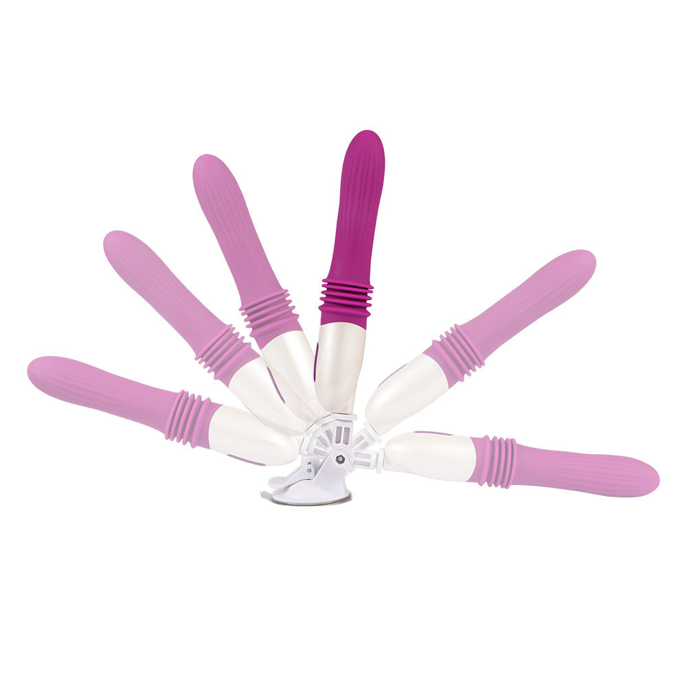 Shequ Mason 7 Mod Thrusting Vibe Sabitlenebilir İleri Geri Hareketli Vibratör SQ-V10058T